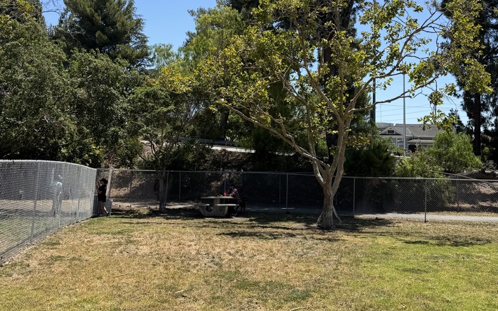 Big-dog area at Larry J. Marsalli Dog Park in Santa Clara