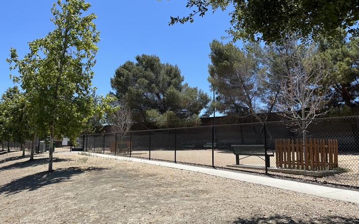 Mary Avenue Dog Park off-leash area in Cupertino