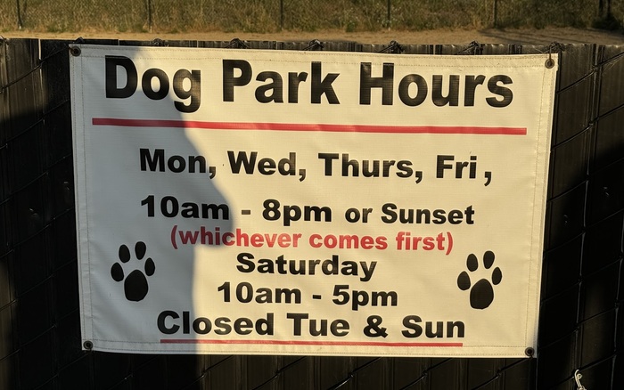 Sanchez Dog Park off-leash dog area in Pacifica