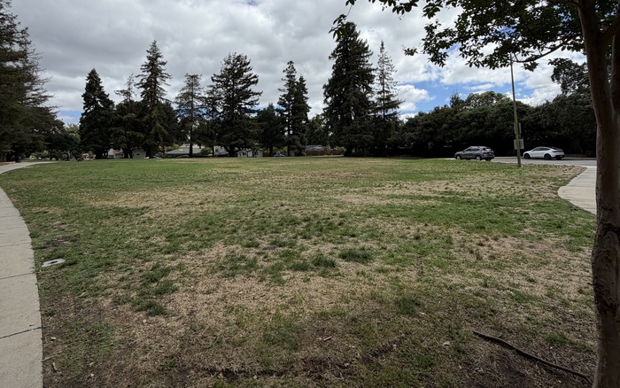 Saratoga Creek Dog Park off-leash area in San Jose