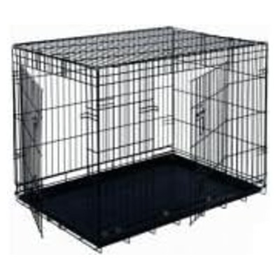 Amazon Basics Folding Metal Dog Crate